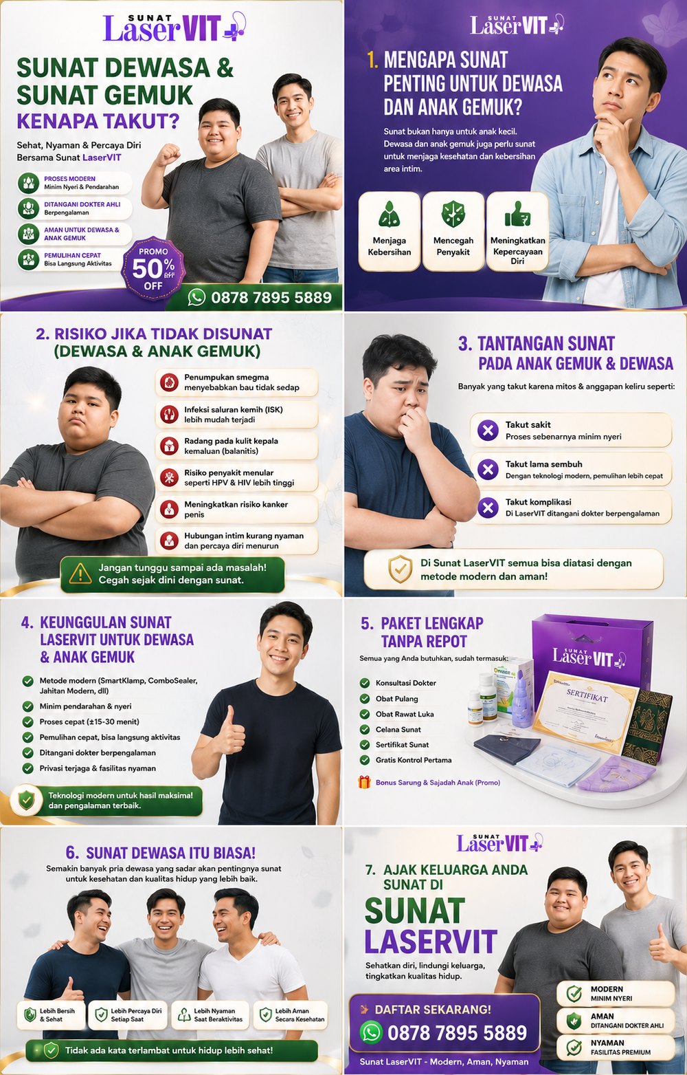 Layanan sunat remaja dan dewasa dengan ruang VIP